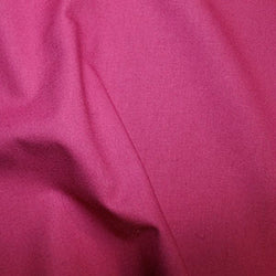 100% Cotton Plain: #25 Raspberry: Cut to Order by the 1/2m