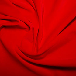 Cotton Velvet: Red: by the 1/2m