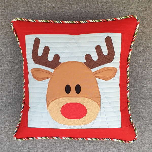 INSTRUCTIONS: Victoria Peat Snowman & Reindeer FPP Cushions: PRINTED VERSION