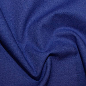 100% Cotton Plain: #51 Royal: by the 1/2m