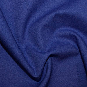 100% Cotton Plain: #51 Royal: Cut to Order by the 1/2m
