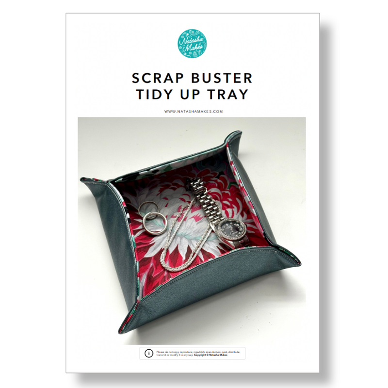 INSTRUCTIONS: Scrap Buster Tidy-Up Tray: PRINTED VERSION