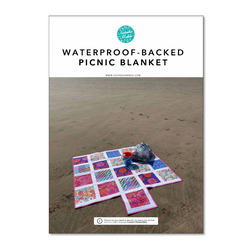 INSTRUCTIONS: Natasha's Waterproof-Backed Picnic Blanket: PRINTED VERSION