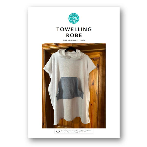 INSTRUCTIONS: Towelling Robe: PRINTED VERSION