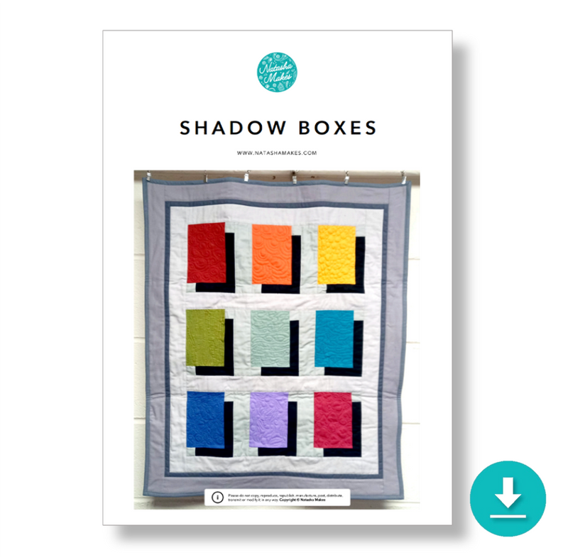 Layered Shadow Box Pattern INSTRUCTIONS: 'Shadow Boxes' Pattern: DIGITAL DOWNLOAD – Natasha Makes