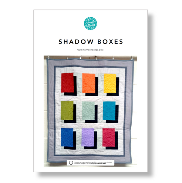 INSTRUCTIONS: 'Shadow Boxes' Pattern: PRINTED VERSION