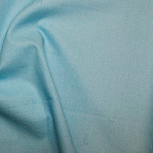 100% Cotton Plain: #41 Sky: by the 1/2m