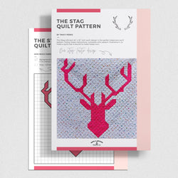 INSTRUCTIONS: Tracy Perks 'The Stag' Quilt: PRINTED VERSION