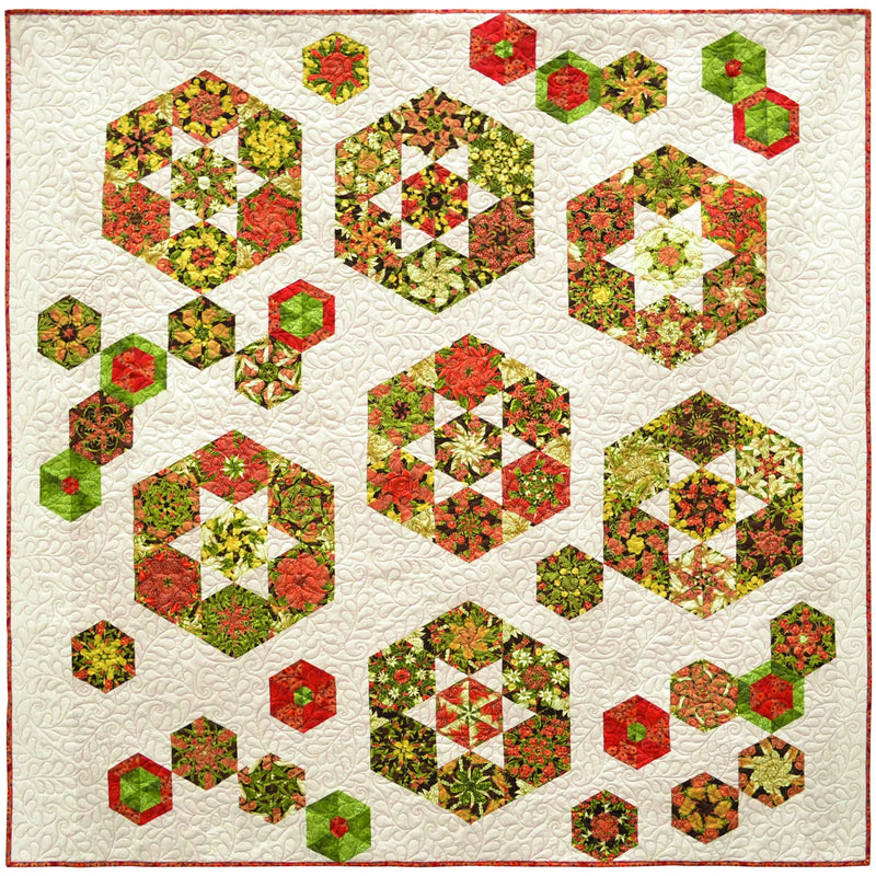 INSTRUCTIONS: Leesa Chandler 'Sunburnt Country' Quilt Pattern: PRINTED VERSION (Pre-Packed)