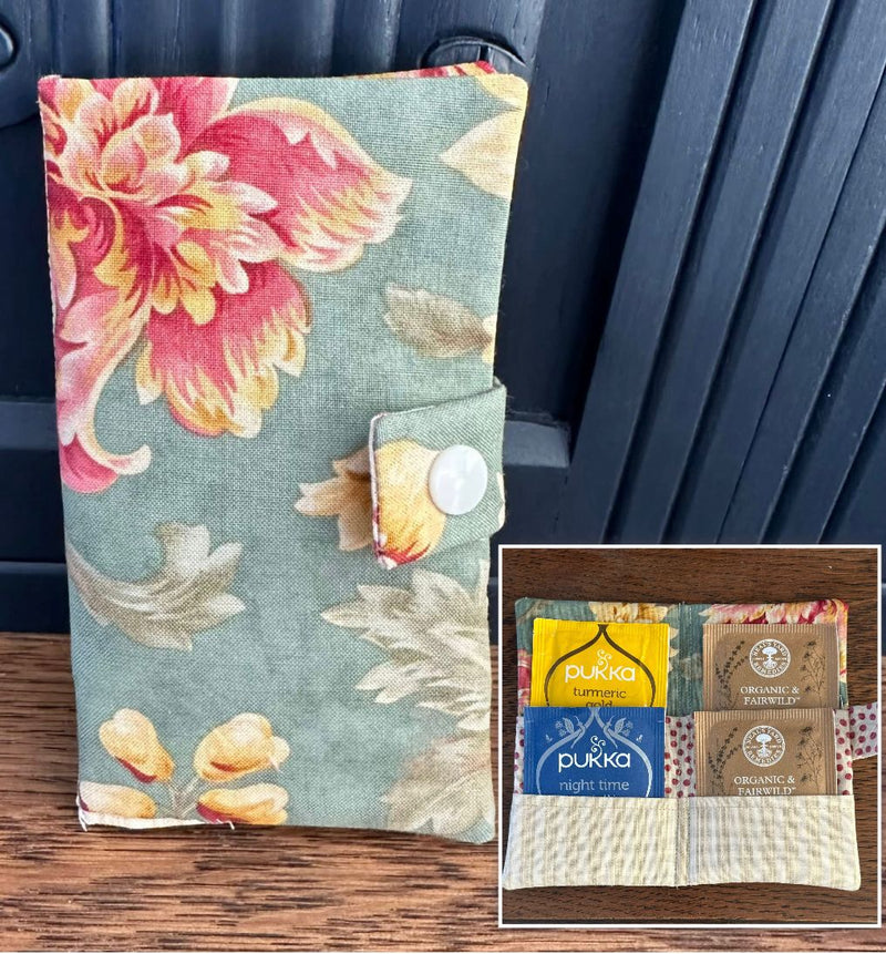 INSTRUCTIONS: Tea Bag Travel Pouch: PRINTED VERSION