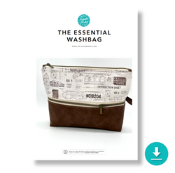 INSTRUCTIONS: The Essential Washbag: DIGITAL DOWNLOAD