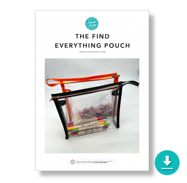 INSTRUCTIONS: The Find Everything Pouch: DIGITAL DOWNLOAD