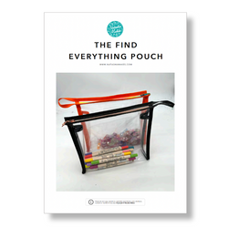 INSTRUCTIONS: The Find Everything Pouch: PRINTED VERSION