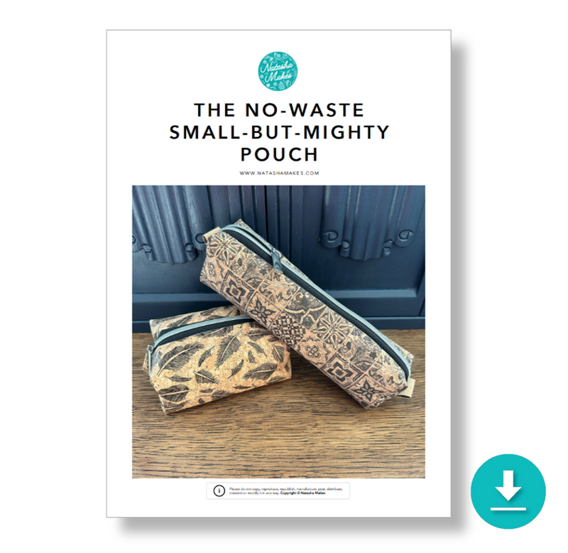 INSTRUCTIONS: The No-Waste Small-But-Mighty Pouch: DIGITAL DOWNLOAD