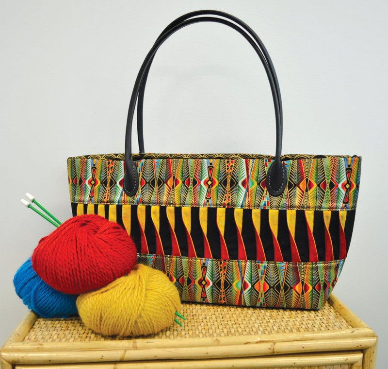 INSTRUCTIONS: Leesa Chandler DESIGNS Twisted Knitting Bag: PRINTED VERSION