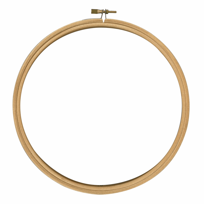 Wooden Embroidery Hoop: 20cm/8in