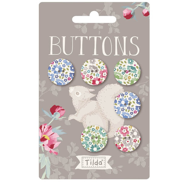 Tilda 'Woodland' Collection 18mm Buttons
