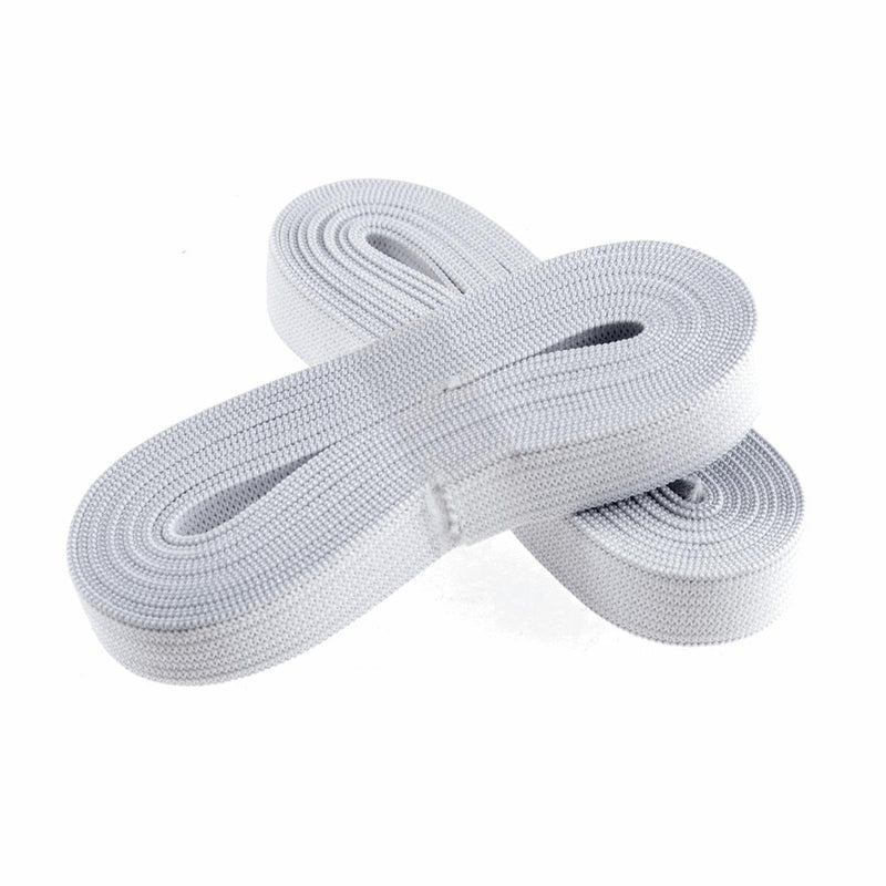 Knitted Elastic: White: 12mm x 2m