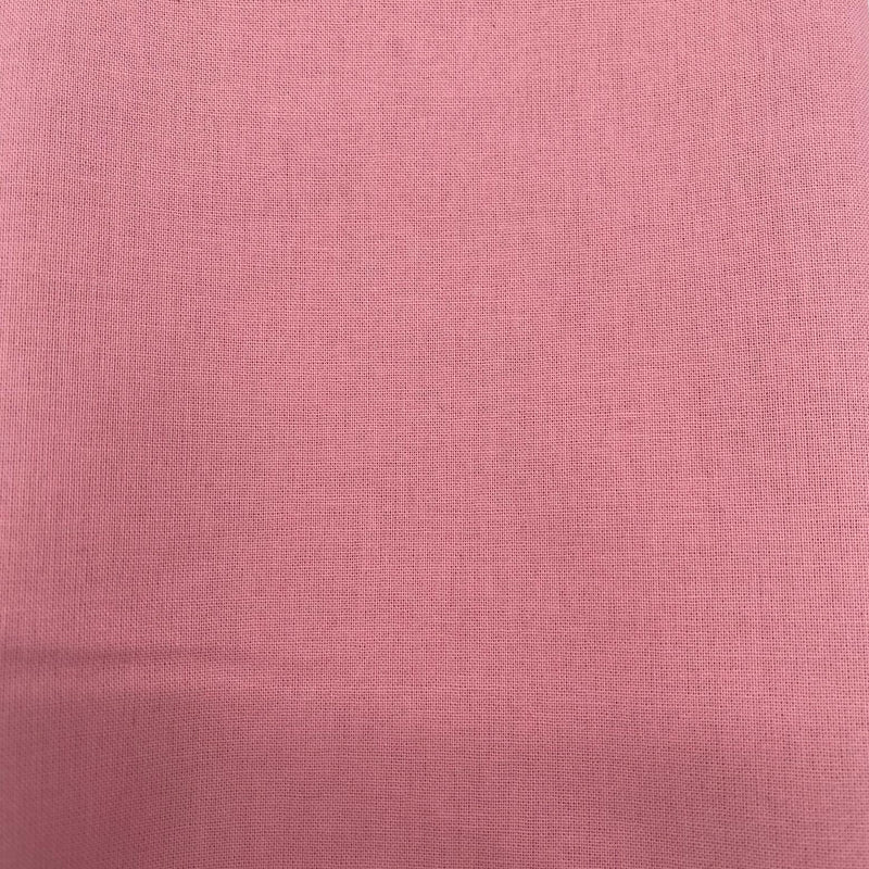 100% Cotton Plain: #22 Blush: by the 1/2m