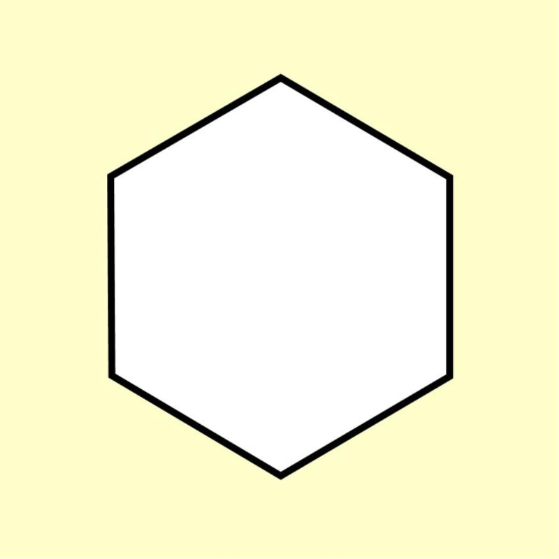 Hexiform: Hexagons: 1.5" for Natasha's Easy Cable Tidy x 10