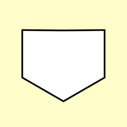Hexiform: FLAT TOP Hexagons: 2"(50mm) for EPP x 60