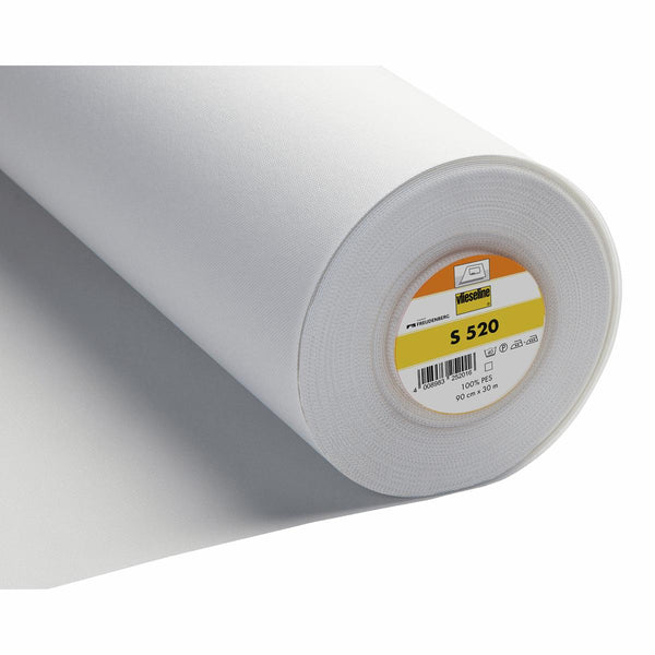 VLIESELINE S520 Firm Interlining: Iron-On: 30cm Wide: By the 1/2m