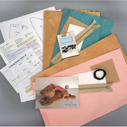 Jo Carter 'Bunny Pencil Case x2' Kit: Light Pink AND Teal