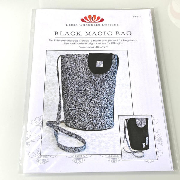 INSTRUCTIONS: Leesa Chandler Black Magic Bag: PRINTED VERSION
