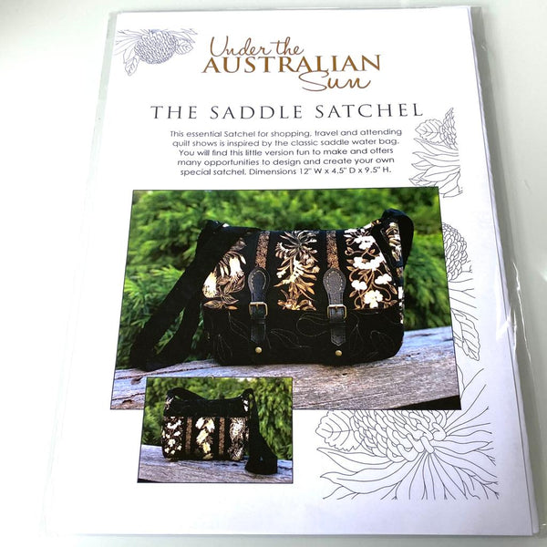 INSTRUCTIONS: Leesa Chandler The Saddle Satchel: PRINTED VERSION (PRE-PACKED)