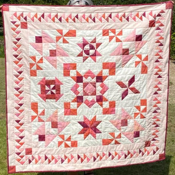 Block of the Month: 'Candy Medallion' Block 1: Printed Instructions