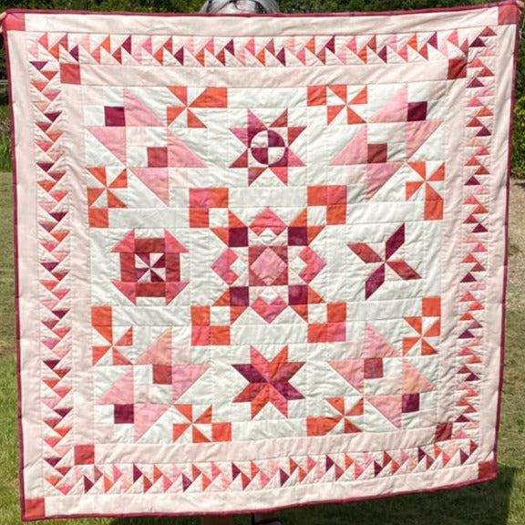 INSTRUCTIONS: Block of the Month 'Candy Medallion' Block 1: DIGITAL DOWNLOAD