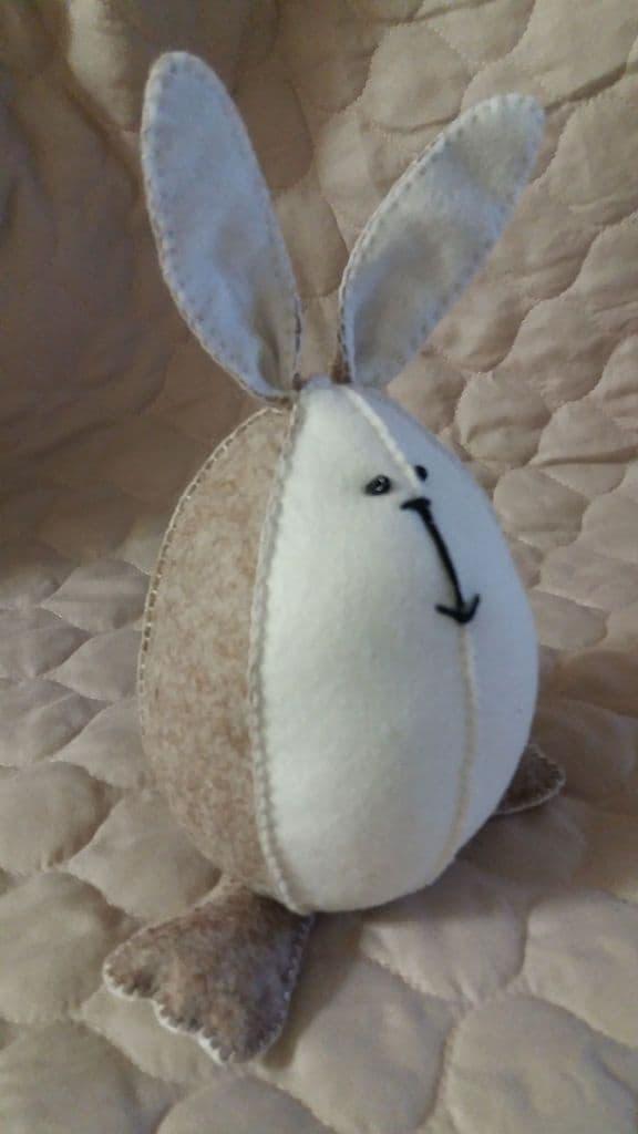 House of Zandra: Printed Instructions: Egg Head Bunny