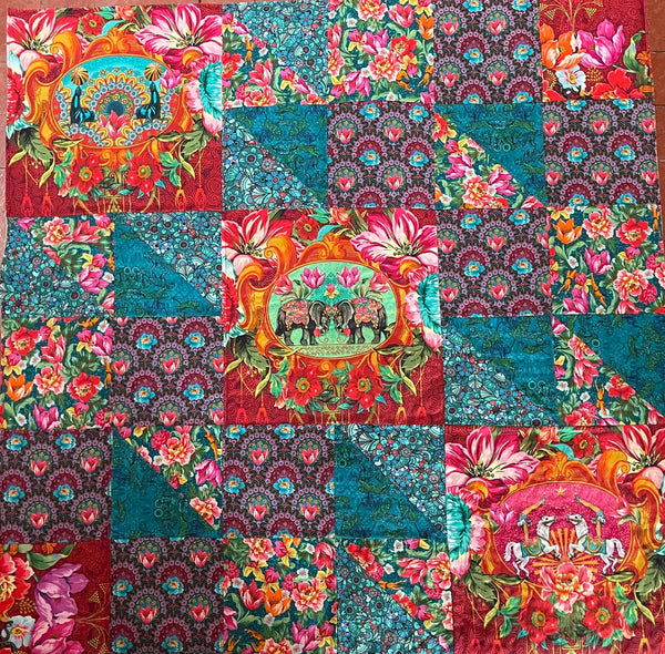 INSTRUCTIONS: Odile's Quilt: PRINTED VERSION