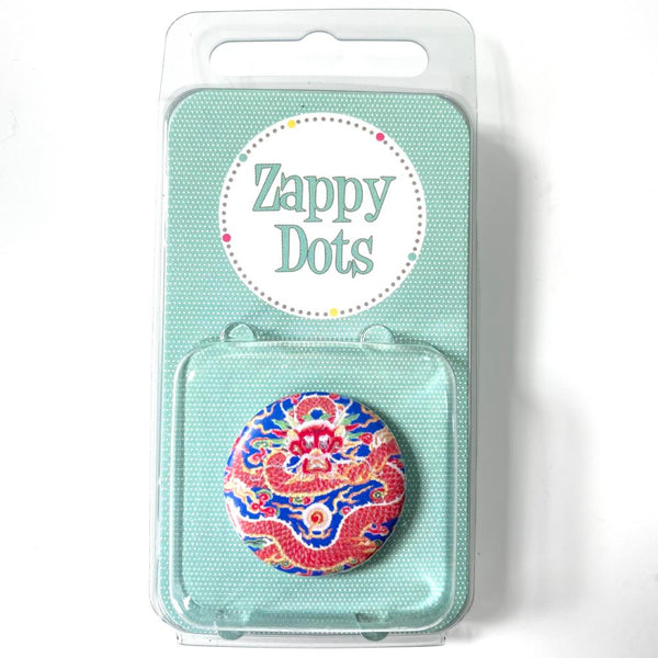 Zappy Dots: Philip Jacobs' Blue Dragon and Peony: Needle Nanny
