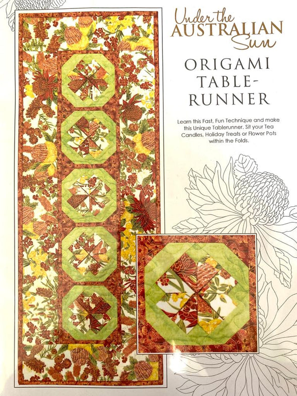 INSTRUCTIONS: Leesa Chandler Origami Table Runner: DIGITAL VERSION