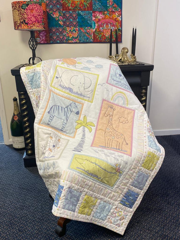 INSTRUCTIONS: Panel Quilt: PRINTED VERSION