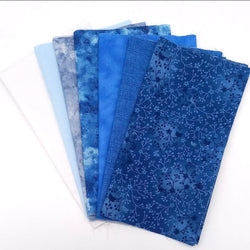 Fabric Kit for 'Candy Medallion': BLOCK 6 ONLY: Blue