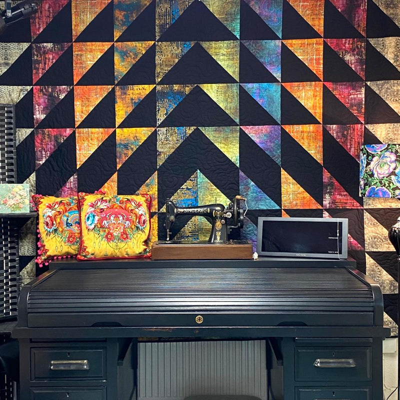 INSTRUCTIONS: On The Up Quilt: PRINTED VERSION