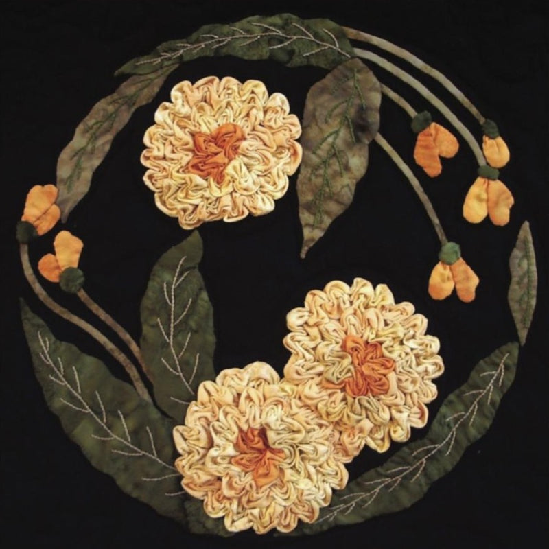 INSTRUCTIONS: Leesa Chandler: Oriental Baltimore BLOCK 6 'Chrysanthemum': PRINTED VERSION