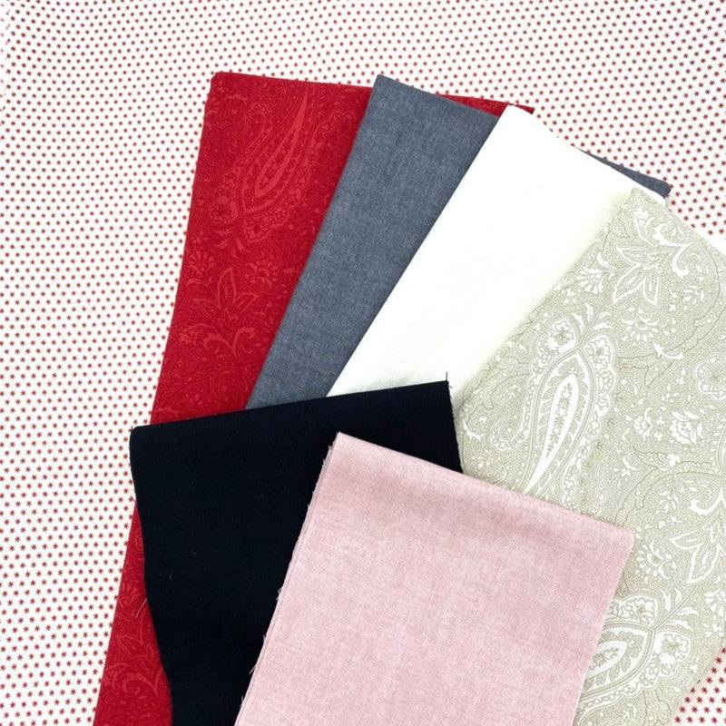 FABRIC KIT: Tracy Perks 'Tomte' Quilt: Moda Red Option
