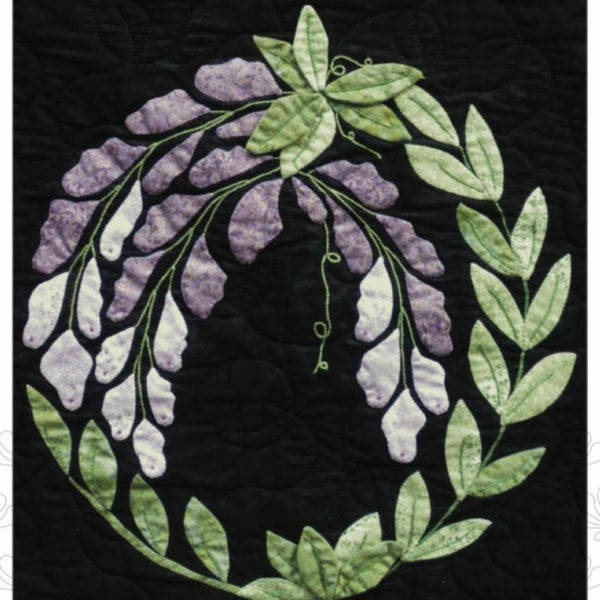 INSTRUCTIONS: Leesa Chandler: Oriental Baltimore BLOCK 7 'Wisteria': PRINTED VERSION