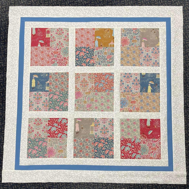 INSTRUCTIONS: Through The Window Quilt: PRINTED VERSION