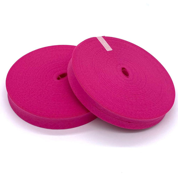 Bias Binding: 25mm x Full Roll (approx 50m): FUCHSIA PINK