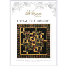 INSTRUCTIONS: Leesa Chandler 'Floral Kaleidoscope' Quilt Pattern: NM PRINTED VERSION