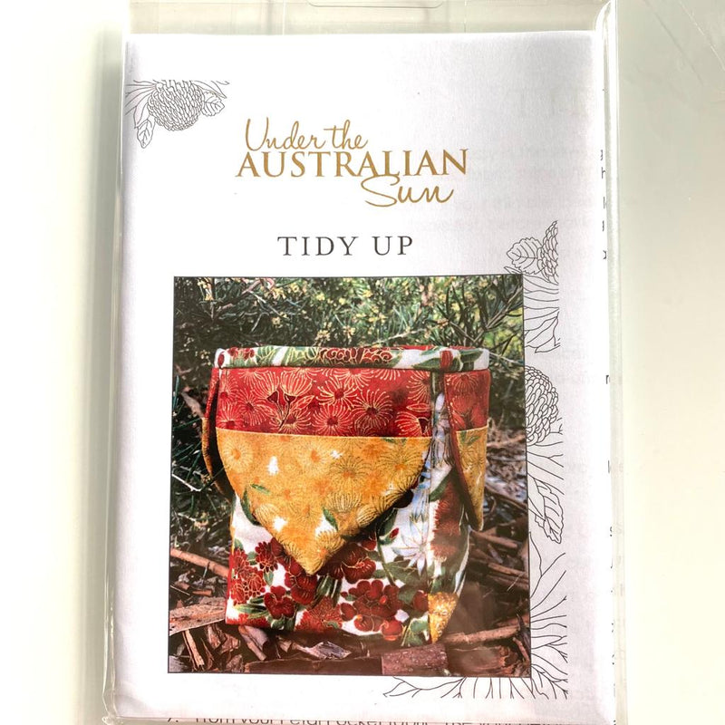 INSTRUCTIONS: Leesa Chandler Pattern: 'Tidy Up': NM PRINTED VERSION