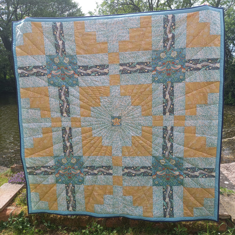 INSTRUCTIONS: 'Thameside' Quilt: DIGITAL DOWNLOAD