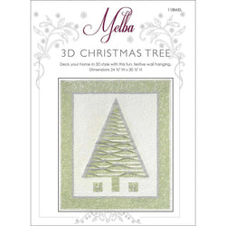 INSTRUCTIONS: Leesa Chandler Melba 3D Pintuck Christmas Tree: PRINTED VERSION (Pre-Packed)