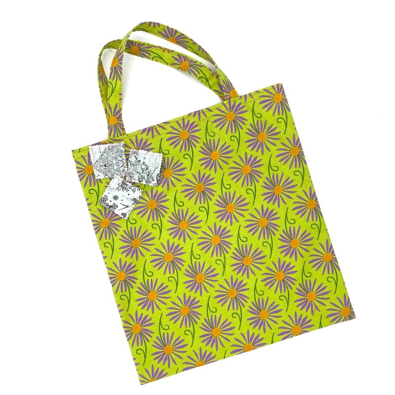 Natasha's Pay It Forward Project 10: Lavender Ravioli and Easiest 1/2m Tote Bag