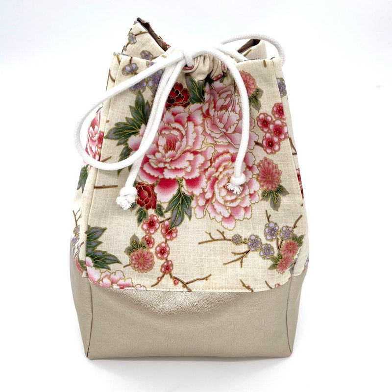 INSTRUCTIONS WITH TEMPLATE: Square Drawstring Pouch: PRINTED VERSION