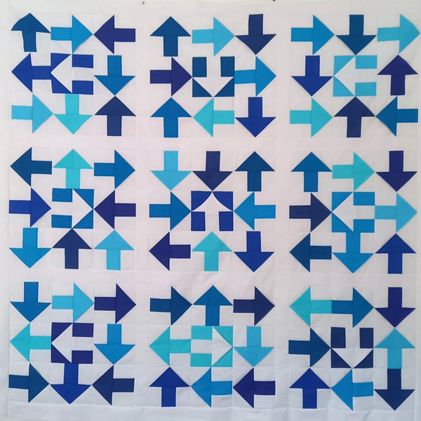 INSTRUCTIONS: 'One Way or Another' Quilt: PRINTED VERSION